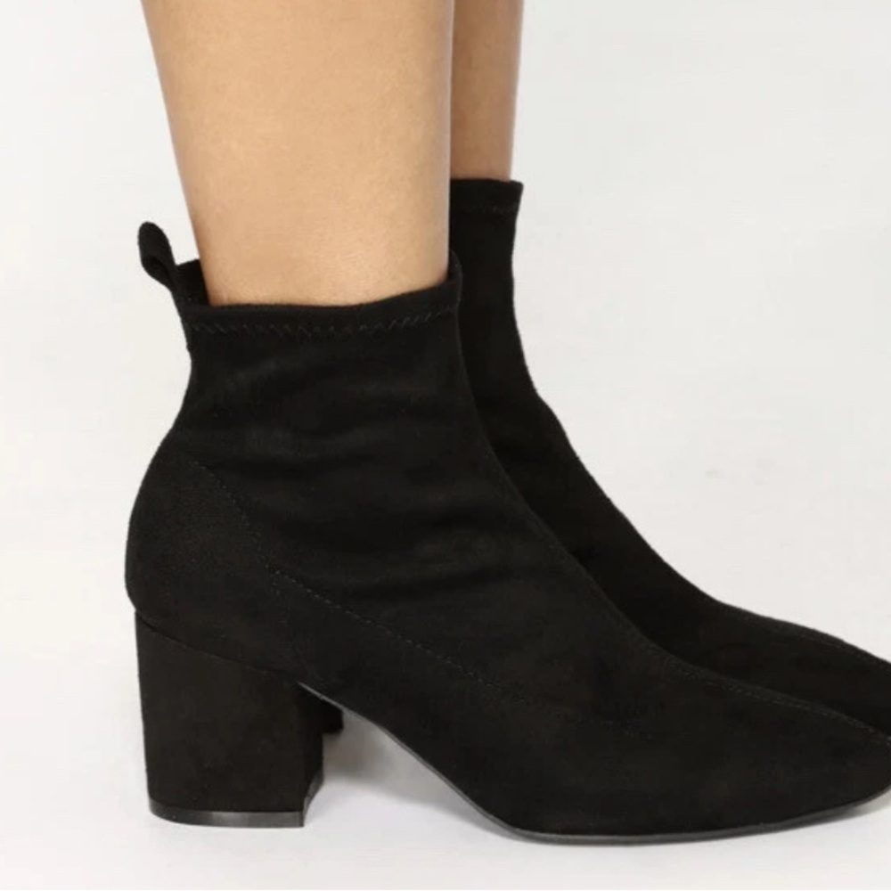 Fashion Nova Elegant Black Women's Ankle Boots